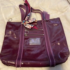 Purple Coach Purse
